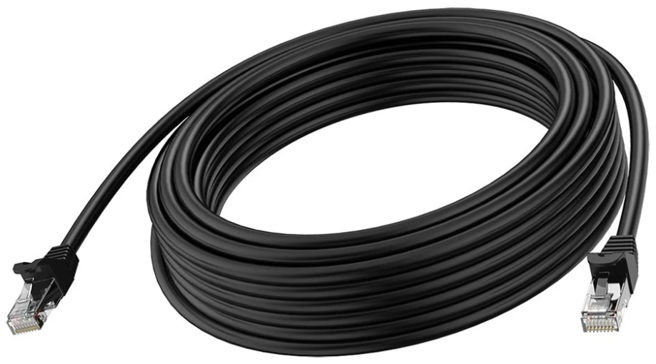 Vision Audio Visual VISION 3m juodas CAT6A UTP kabelis