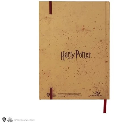 KNYGA Bookshop Knygyno užrašų knygelė – sulankstomas plėšiko žemėlapis