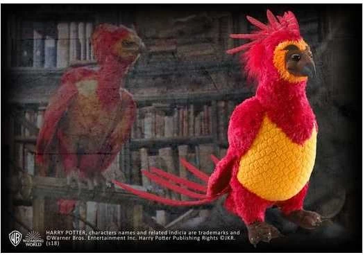 Noble Collection Mažas pliušinis žaisliukas „Fawkes the Phoenix“ – Haris Poteris