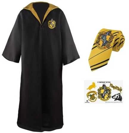 Ausinės Vision Cinereplicas Harry Potter Hufflepuff burtininko chalatas, M dydis