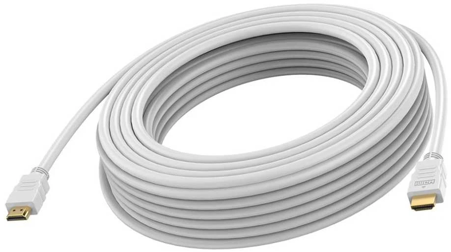 Vision 15 metrų baltas HDMI laidas