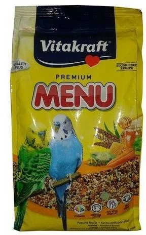 Vitakraft - Menu Sittich Perle banguotosioms papūgėlėms 1kg / Paukščiams