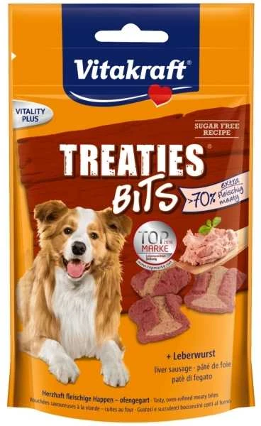 Vitakraft Šunų skanėstas Treaties Bits su kepenėlėmis 120 g
