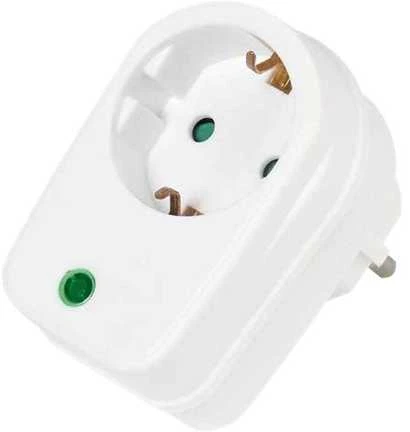 Vivanco 21950, 1 kintamosios srovės lizdas(-ai), 16 A, 3500 W, baltas