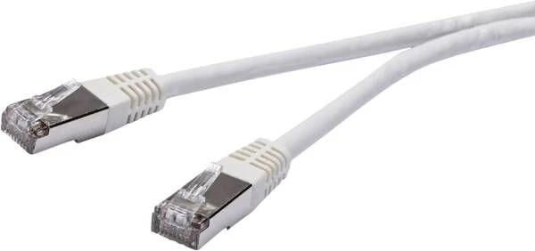 Vivanco VVITLAN6100W, 10 m, Cat6, RJ-45, RJ-45, Balta