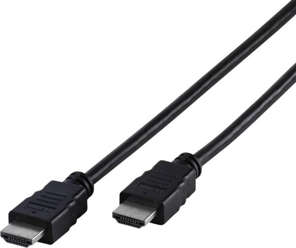 Vivanco VVVHFM15MMK, 1.5 m, HDMI Type A (standartinis), HDMI Type A (standartinis), juoda