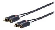 Profusion VivoLink PRORCARCA10 - 2 x RCA - Male - 2 x RCA - Male - 10 m - Juodas