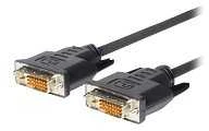 Kabelis VivoLink DVI- D - DVI- D 2m Juoda (PRODVIS2)