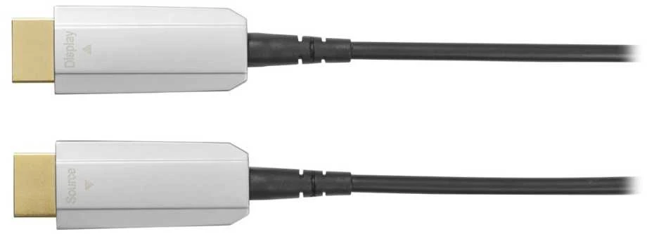 VivoLink HDMI kabelio jungtys su Source ir Display žymėjimu