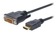 VivoLink HDMI į DVI 10m laidas, jungčių vaizdas
