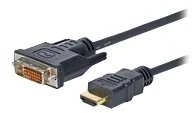 HDMI į DVI-D laidas, jungčių detalės