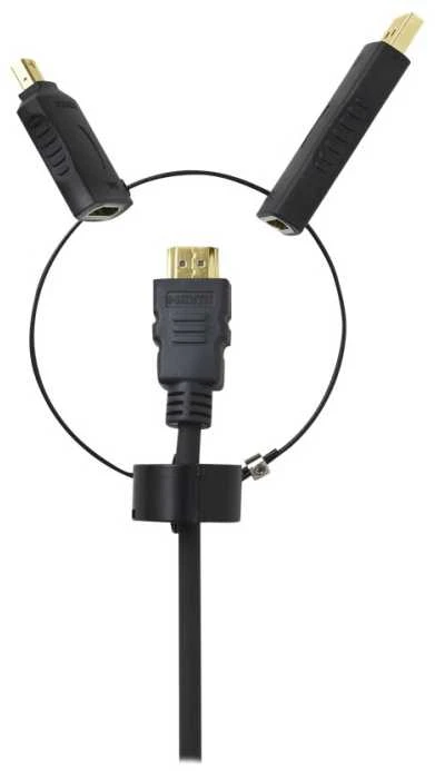 AV adapteris VivoLink Rodyti Uostas - HDMI juodas (PROADBUR1)