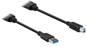 Kabelis USB VivoLink USB-A - USB-A 7 m Juodas (PROUSB3AB7C)