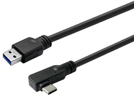 Kabelis USB VivoLink USB-A - USB-C 2 m Juodas (USB-A to USB-C Cable 2m)