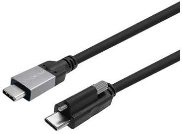 Kabelis USB VivoLink USB-C - USB-C 7.5 m Juodas (USB-C prisukamas į USB-C kabelis)
