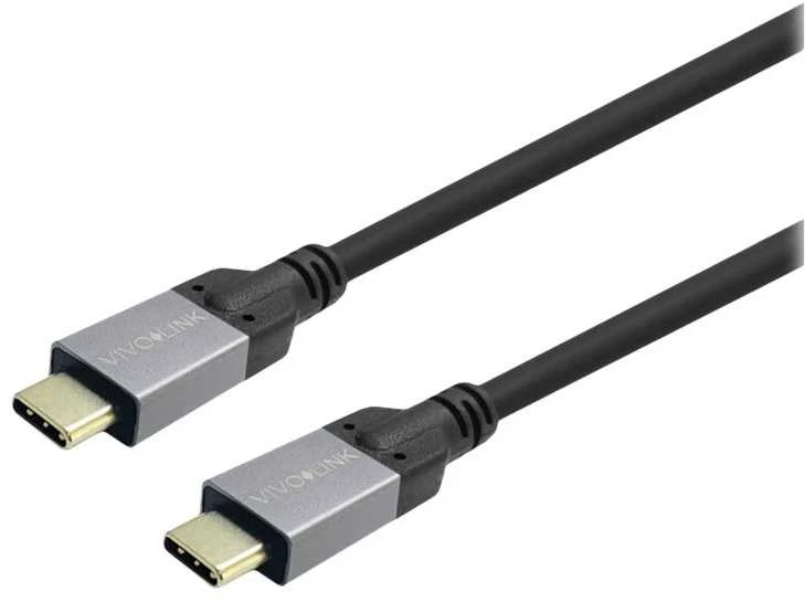 Kabelis USB VivoLink USB-C - USB-C 3 m Juodas (PROUSBCMM3)