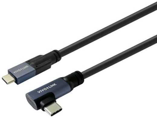 Kabelis USB VivoLink USB-C - USB-C 6 m Juodas (PROUSBCMM6A)