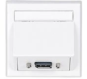 VivoLink WI221196 elektros lizdas DisplayPort Baltas