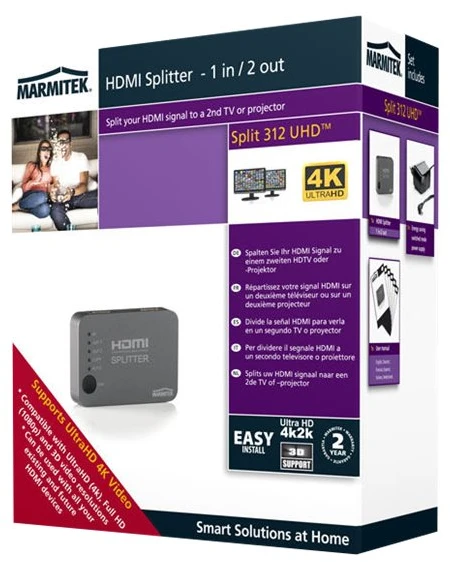 Marmitek Split 312 UHD HDMI 2x HDMI