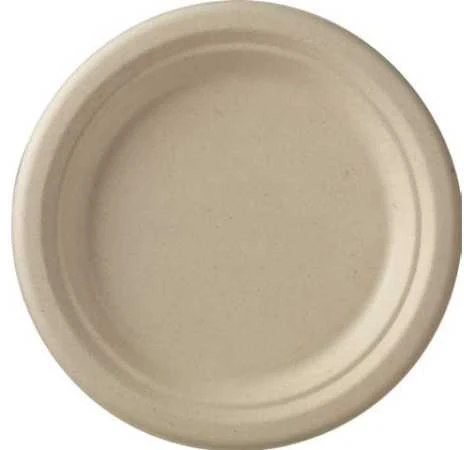 Øvrige Lėkštė 18cm cukranendrių išspaudos be PFAS 50vnt./pak. Ruda 1x1x1mm (50vnt.)