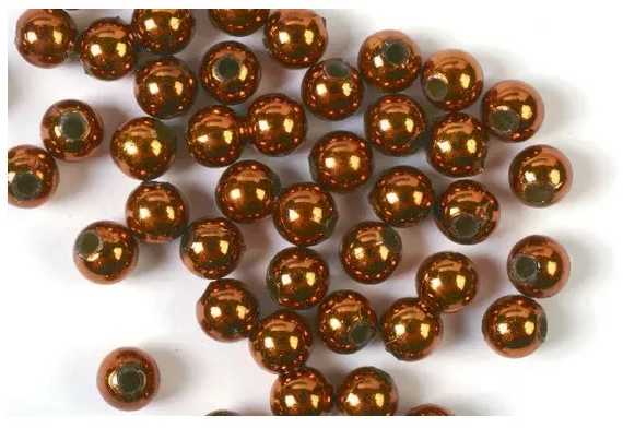 Vrige Perły woskowe 8mm 25g miedź