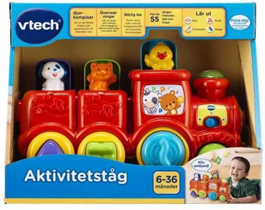 Vtech kūdikio veiklos traukinukas SE