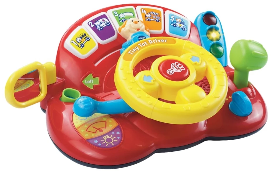 Vtech - Baby Tiny Tot Driver (danų kalba) (950-166632)