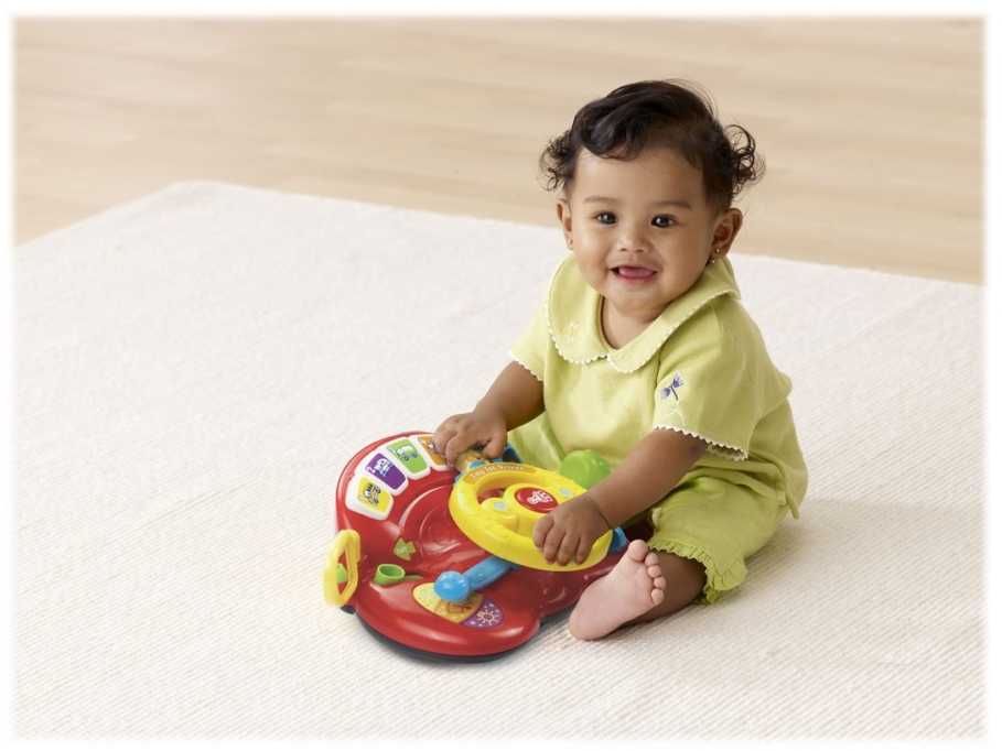 Vtech - Baby Tiny Tot Driver (danų kalba) (950-166632)
