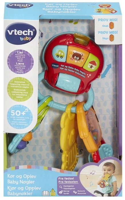„VTech“ – „Drive Discover Baby Keys“ DK/NO (950-505132)