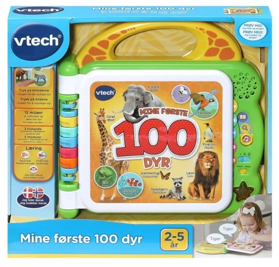 Vtech My First 100 Animals DK/NO (950-609532)