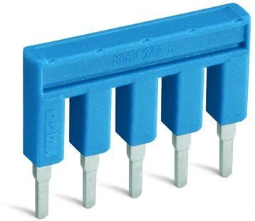 Wago 2002-410/000-006, Saugiklio kištukas, 1 vnt., Mėlyna, 50.4 mm, 4.1 mm, 19 mm