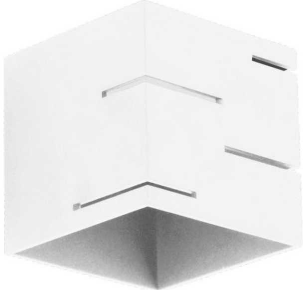 Lampex Quado Modern 1x40W (692 / A BIA) sieninis šviestuvas