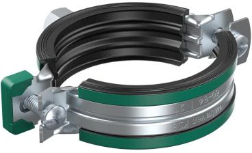 Walraven KSB2 vamzdžių spaustukas 40-45 mm - Galvanizuotas 2 varžtų vamzdžių spaustukas M8/10 su EPDM ir greito fiksavimo sistema
