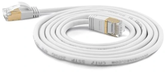 Wantec Laidas SSTP CAT7 Ste. CAT6a d=4mm 1,50m baltas