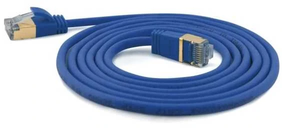 „Wantec“ jungiamasis kabelis SSTP CAT7 Ste. CAT6a d=4mm 10.00m mėlynas