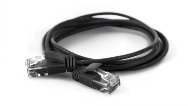 Wantec Wantec 7320 U/UTP (UTP) juodas 15m Cat6a tinklo kabelis (7320)