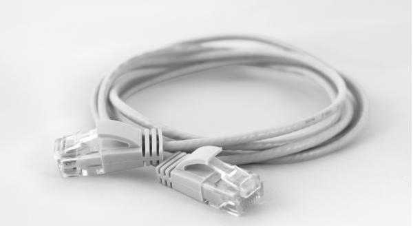 Wantec Wantec kaklaraiščiai Patch kabeliu CAT6A (rand 2.8mm) UTP balta 0,50m (7228)