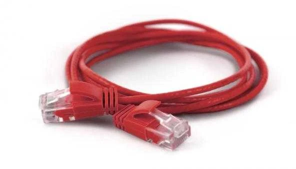 Wantec Wantec wW Komutacinis kabelis CAT6A (rand 2,8mm) UTP red 0,10m (7267)