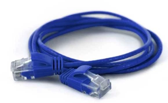Wantec Wantec 7242 U/UTP (UTP) mėlynas 0,5 m Cat6a Tinklo kabelis (7242)