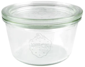 WECK stiklo indas 370 ml, 6 vnt. rinkinys