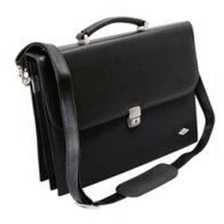 Krepšys Wedo Wedo Ladies Flap-Over Briefcase Moteriškas krepšys Juodas