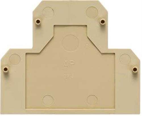 Weidmüller AP DK4 - End plate - 20 pc(s) - Polyamide - rusvai gelsvas - V2 - 1.5 mm