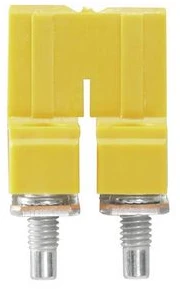 Weidmüller WQV 6/2, skersinis jungiklis, 50 vnt., poliamidas, geltona, -60 - 130 °C, V0