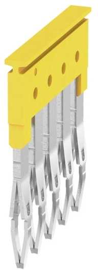 Weidmuller 1608890000 Skersinis tiltelis 5 padėčių, žingsnis 5,1 mm Gelton ZQV 2.5/5 1608890000