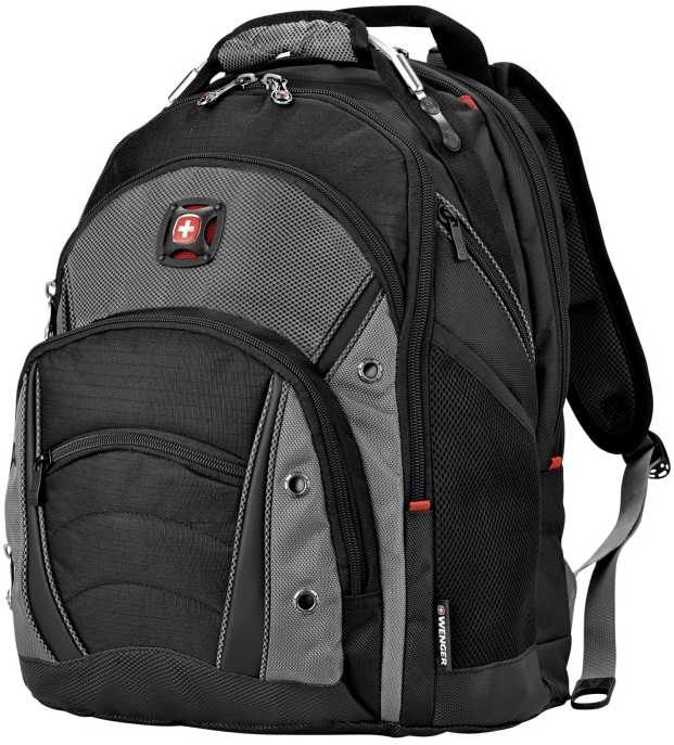 Rucksack for laptop WENGER synergy 600635 (16", juodos spalvos)
