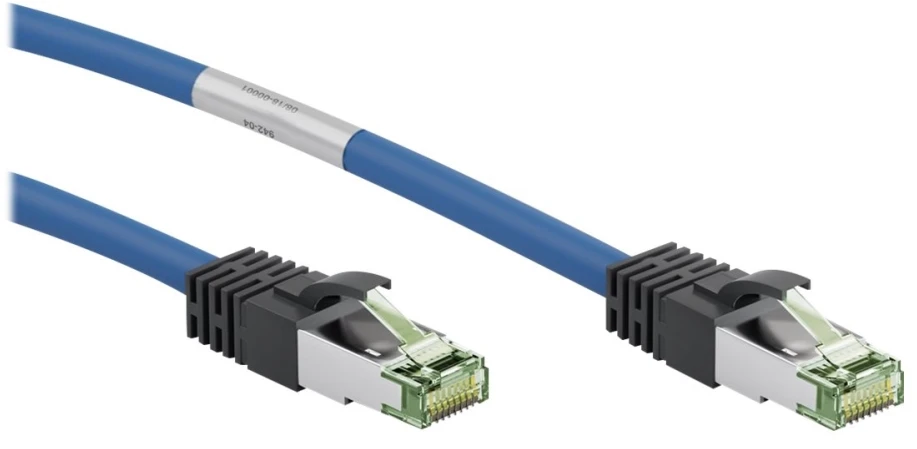Goobay Patch-Kabelis CAT8.1 0,25m S/FTP mėlynas