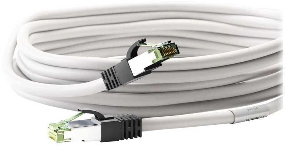 Goobay CAT 8.1 patch cable, S/FTP (PiMF) 55126 3 m, Baltas