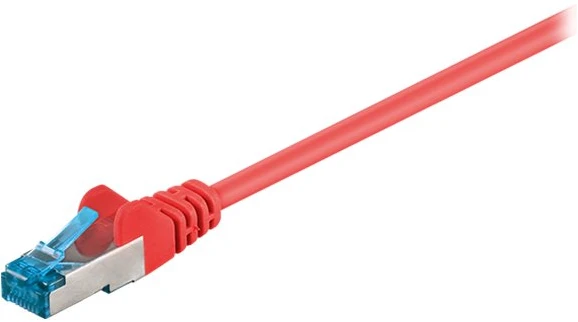 Goobay Kabelis LAN Patchcord CAT 6A S/FTP Raudona 5m