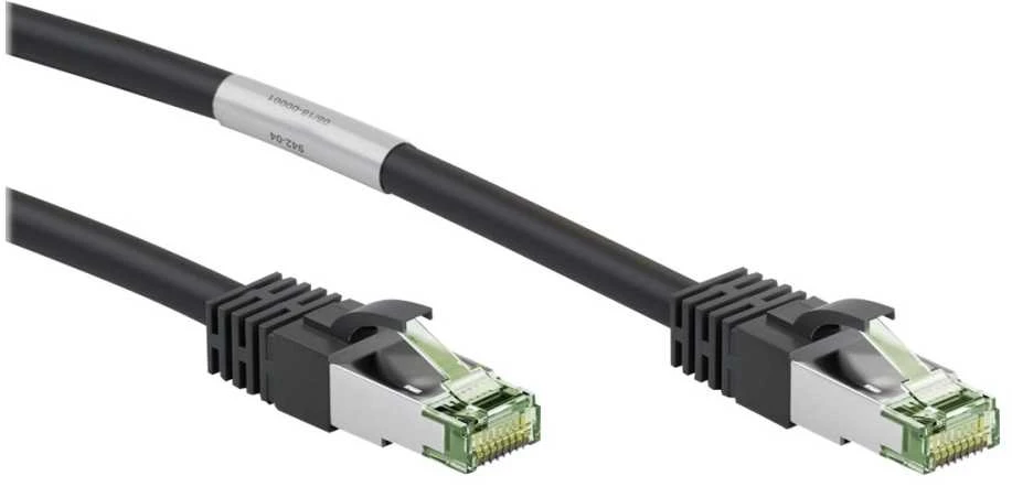 Goobay CAT8.1 S / FTP (PiMF) tinklo kabelis, 2 m, juodas