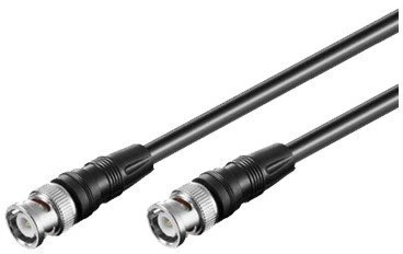 MicroConnect BNC - BNC kabelis 10m juodas (50075)